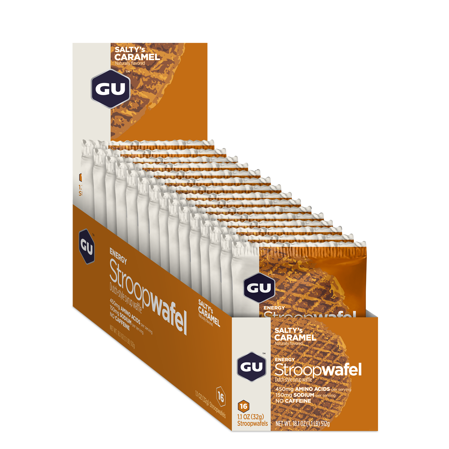 GU Energy Stroopwafel 16 Count