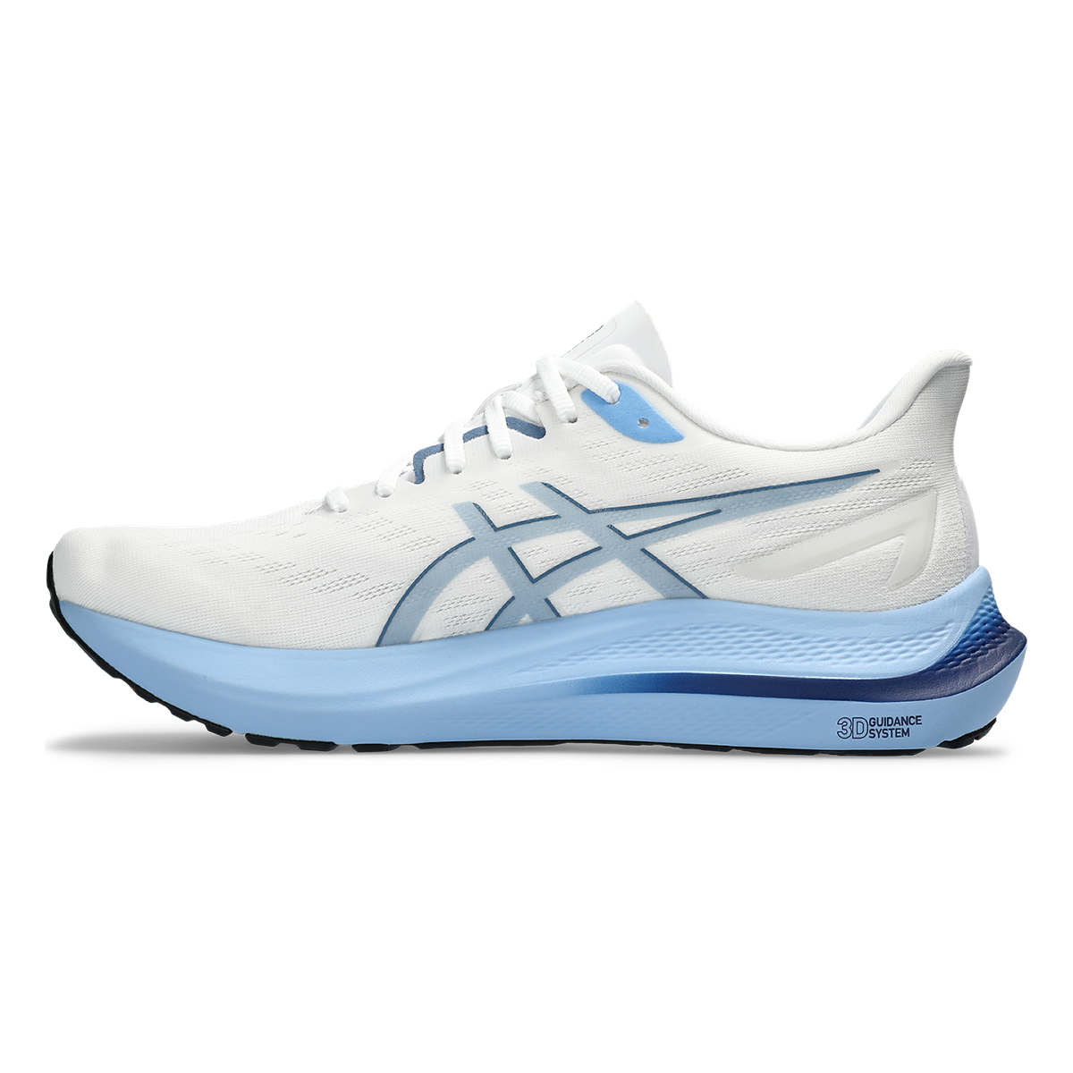 Asics GT 2000 12 - White - Storm Blue