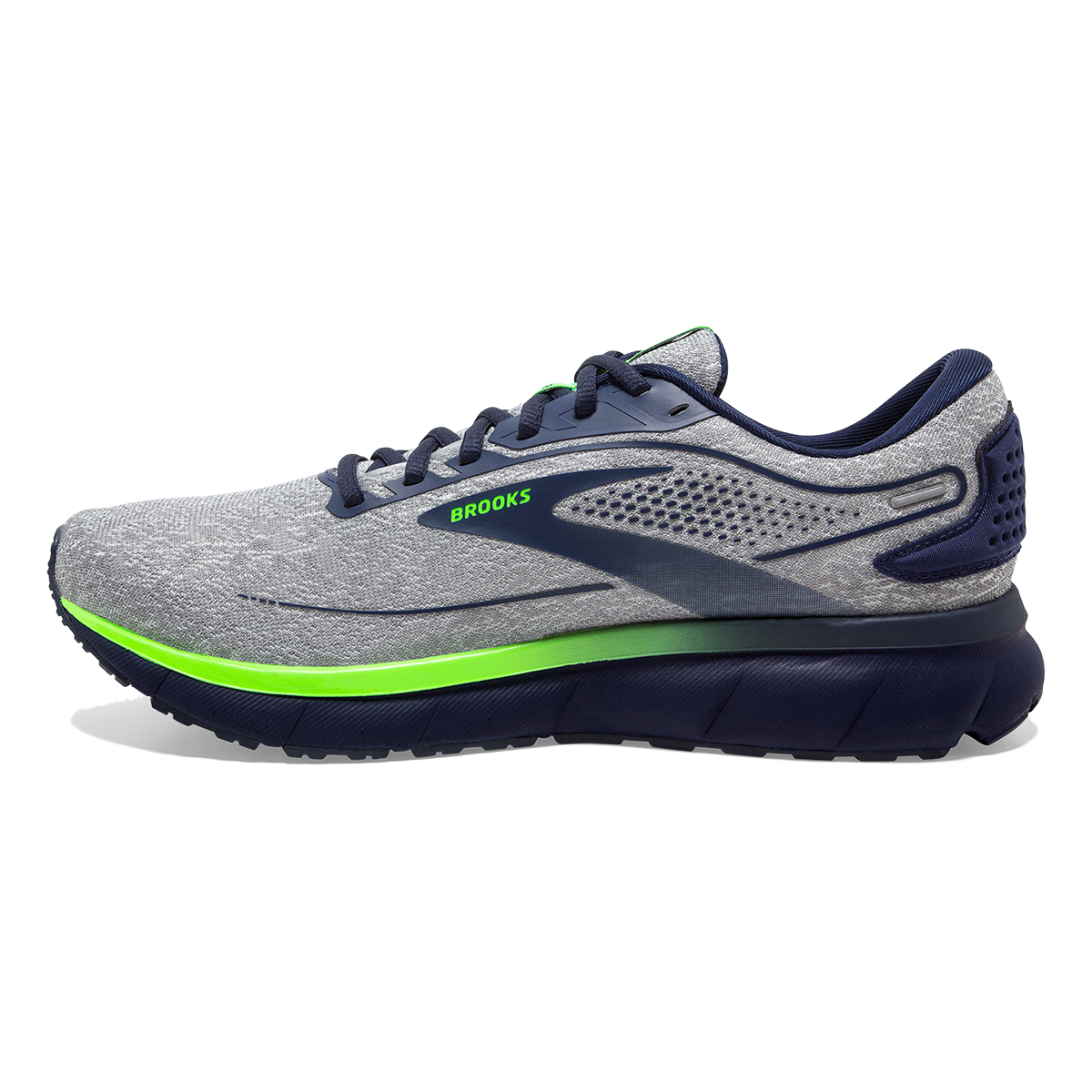 Brooks Trace 2 - Grey - Blue - Green Gecko