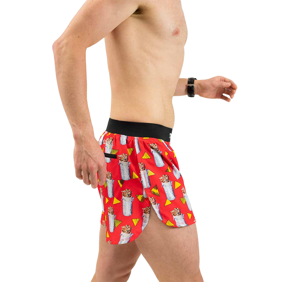 ChicknLegs 4" Half Split Shorts