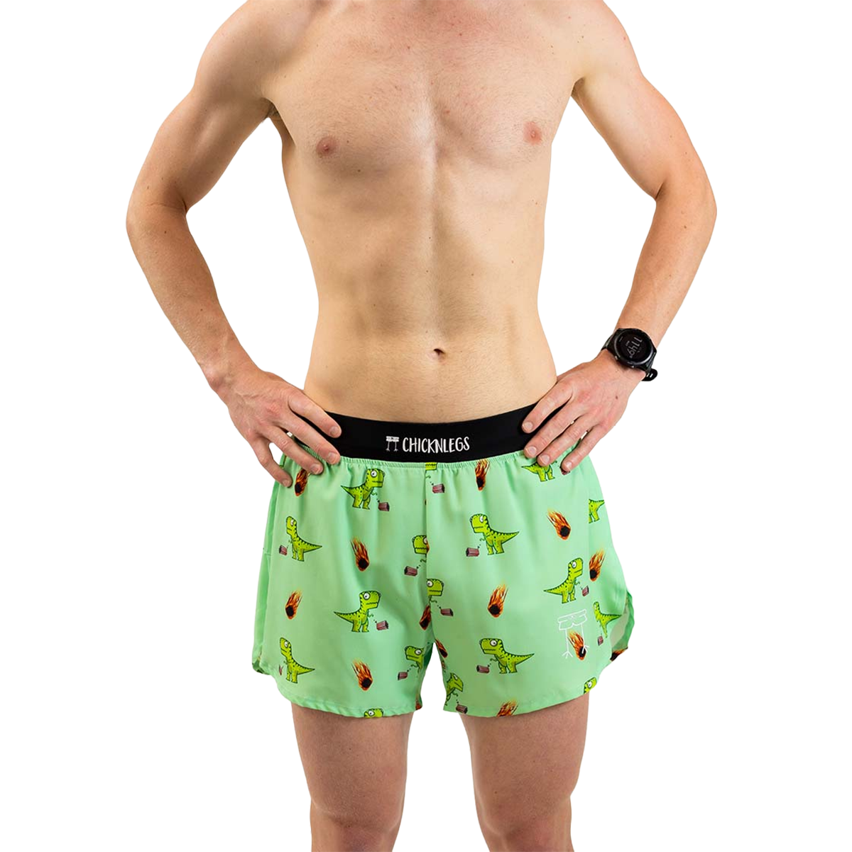 ChicknLegs 4" Half Split Shorts