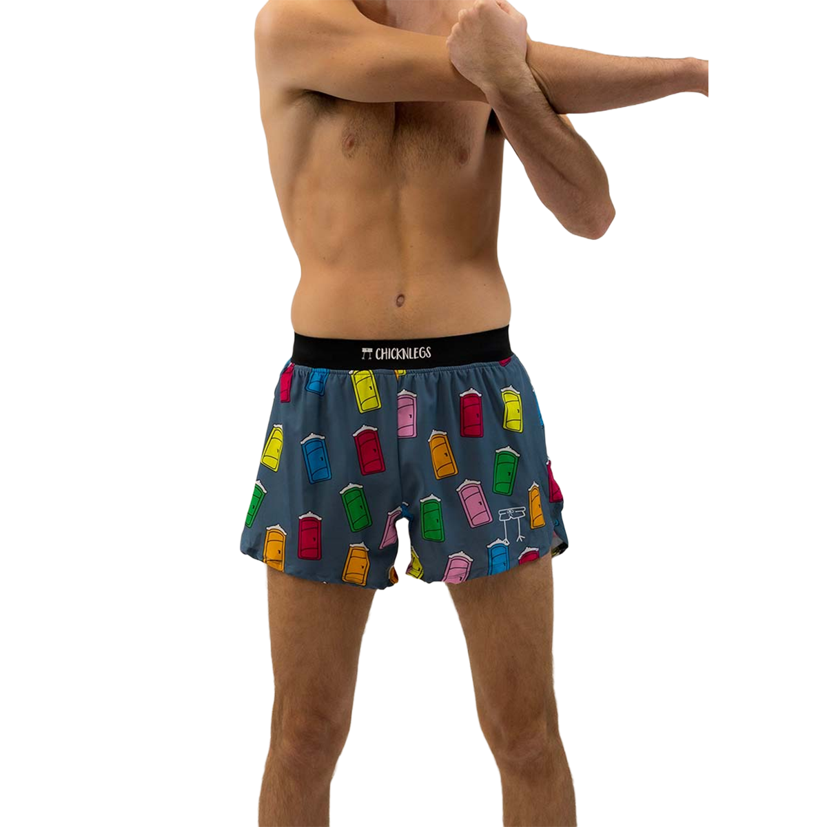 ChicknLegs 4" Half Split Shorts