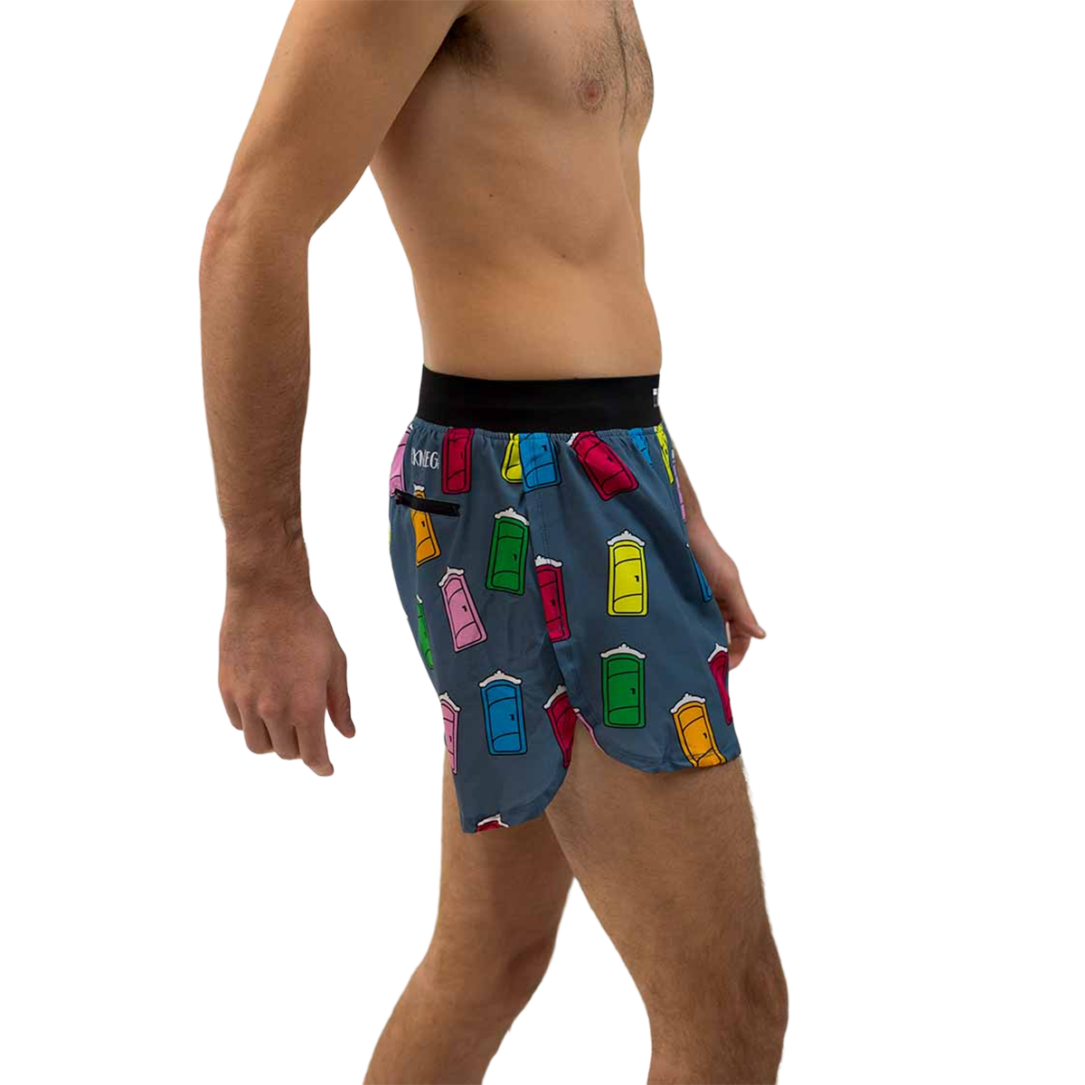 ChicknLegs 4" Half Split Shorts