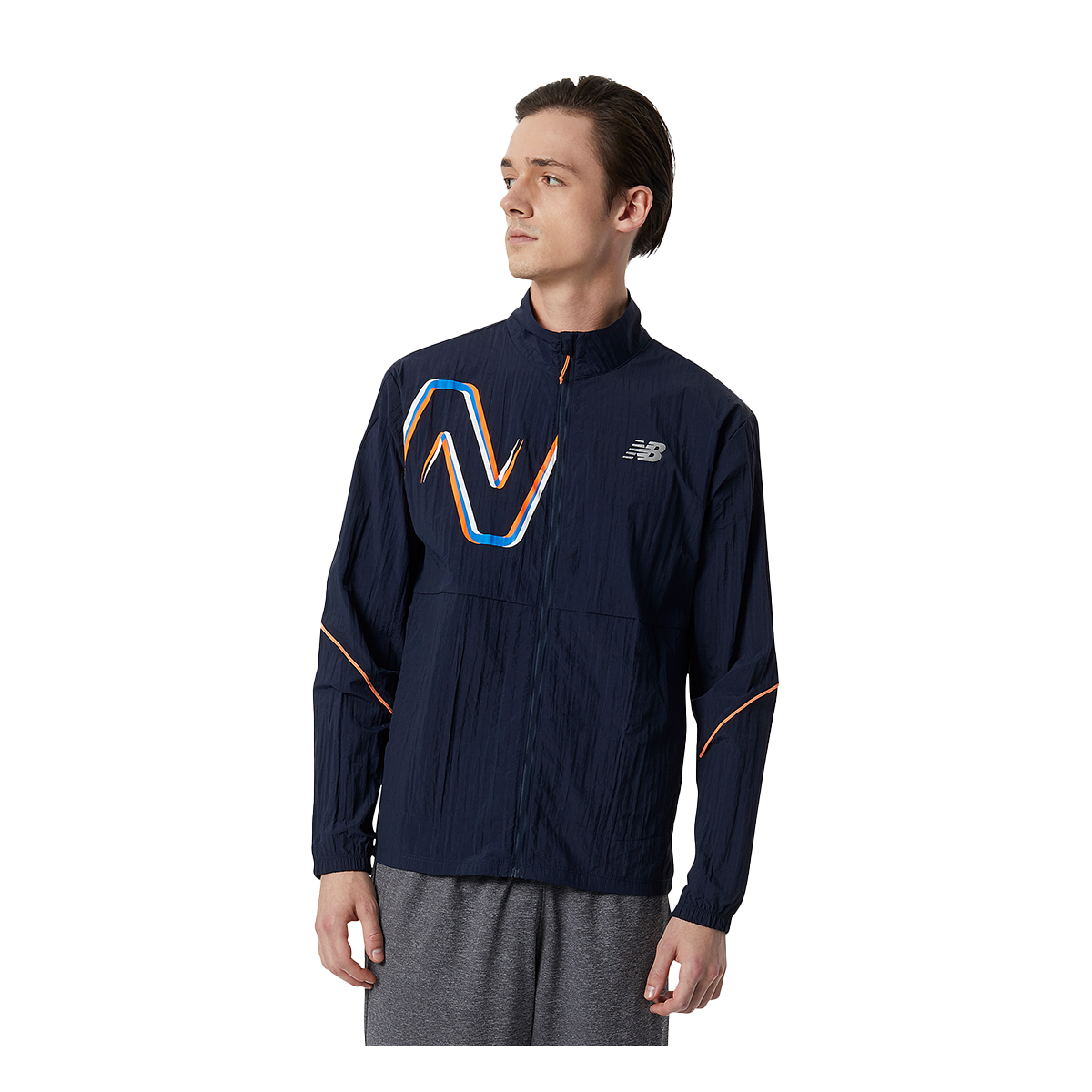 New Balance Graphic Impact Run Jacket
