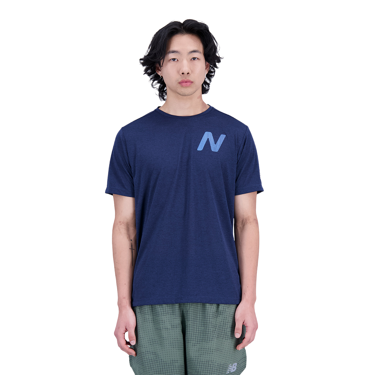 New Balance Graphic Impact Run Shortsleeve