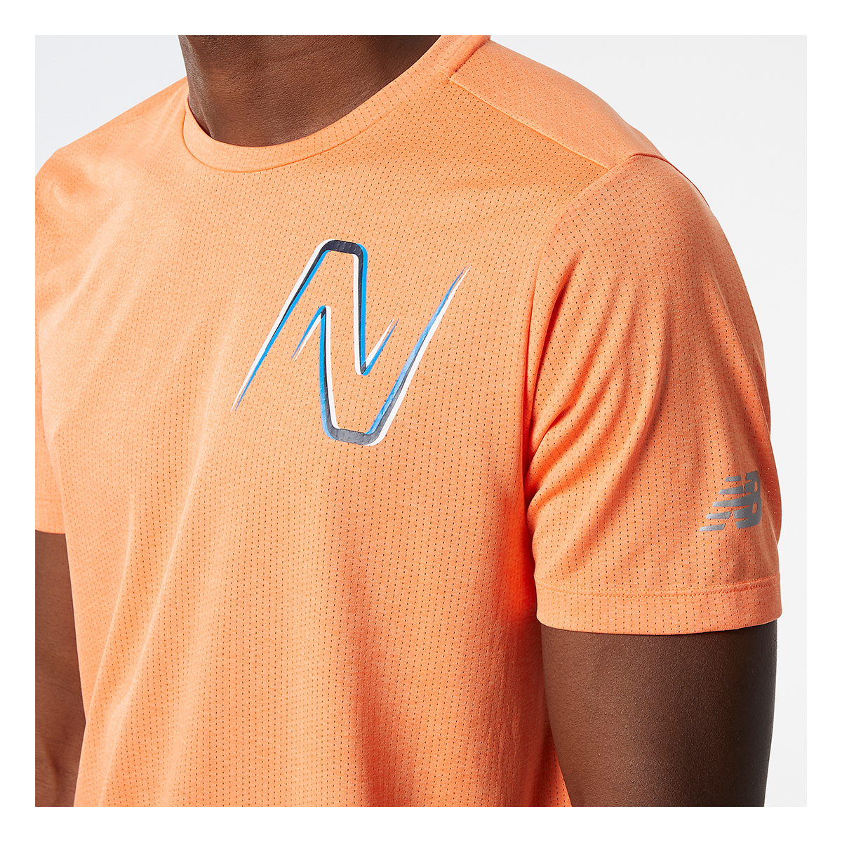 New Balance Graphic Impact Run Shortsleeve