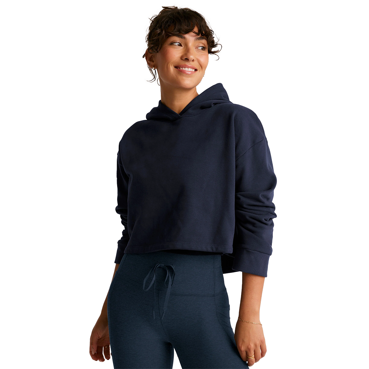 Beyond Yoga Happiness Cropped Hoodie