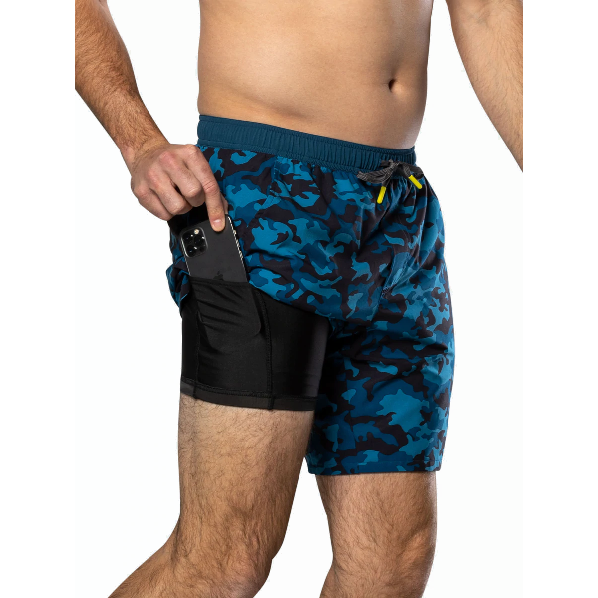 Nathan Printed Essential 7" Short