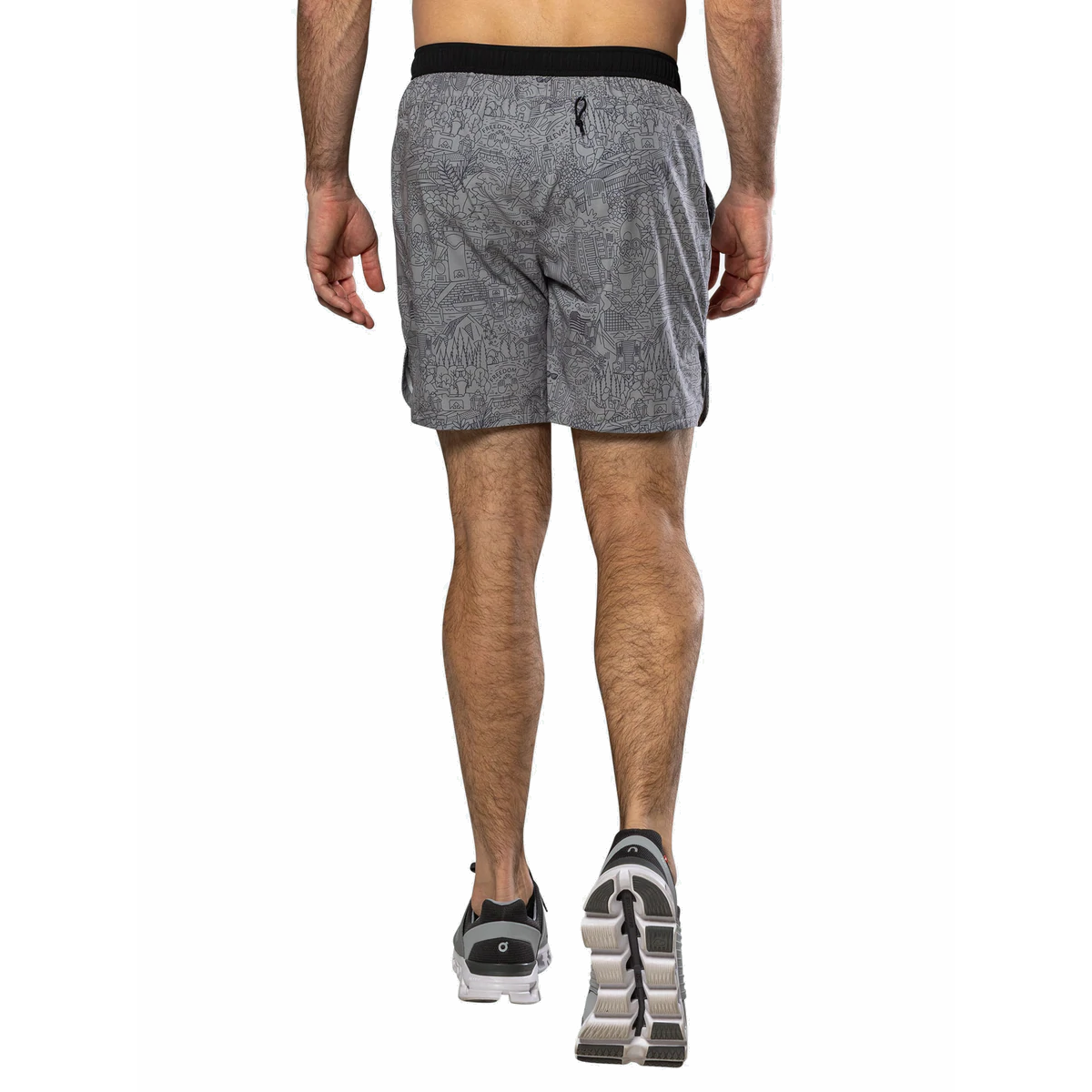 Nathan Printed Essential 7" Short