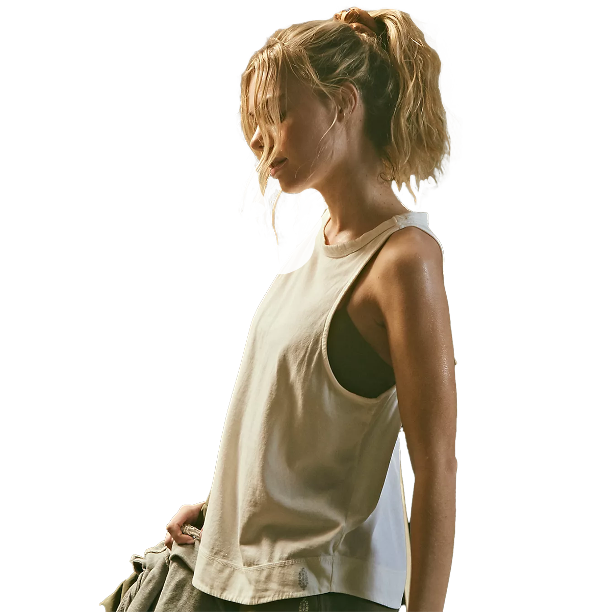 Free People Inhale Solid Tank