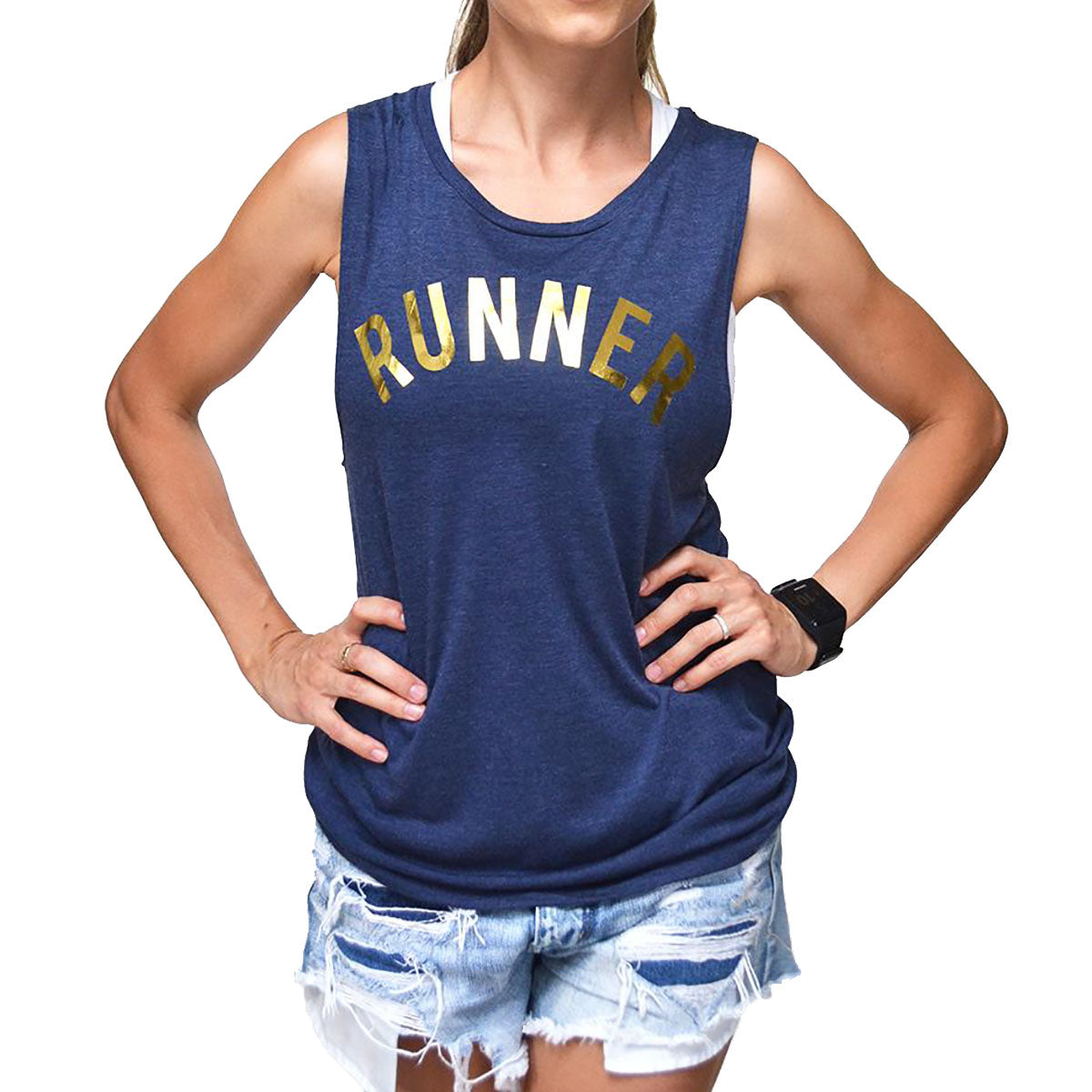 Sarah Marie Runner Gold Muscle