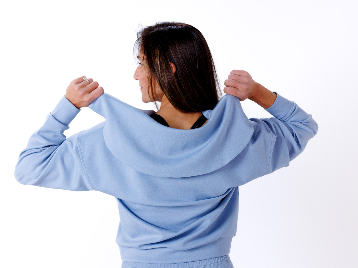 F2R Softlite Longsleeve Half Zip W Oversized Collar