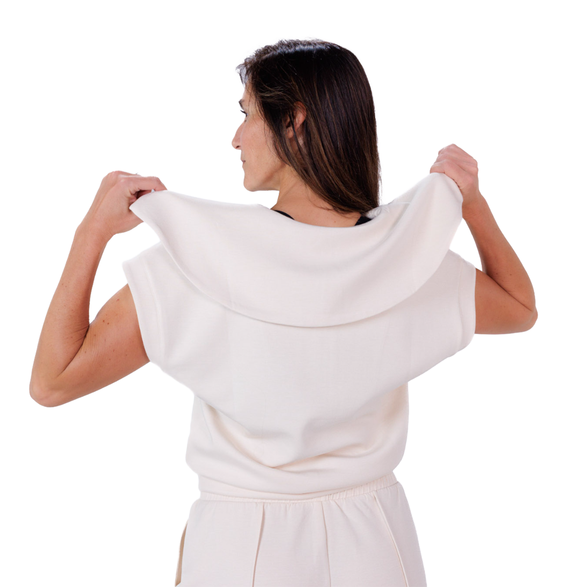 F2R Softlite Shortsleeve 1/2 Zip W Oversized Collar