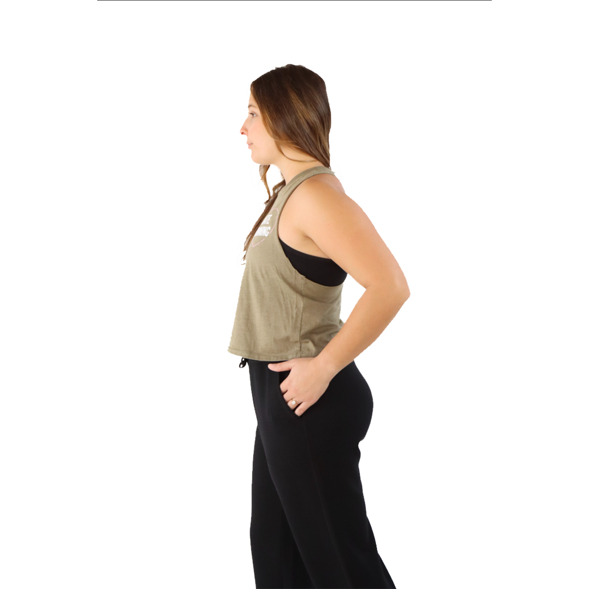 Pep & BB Racerback Crop