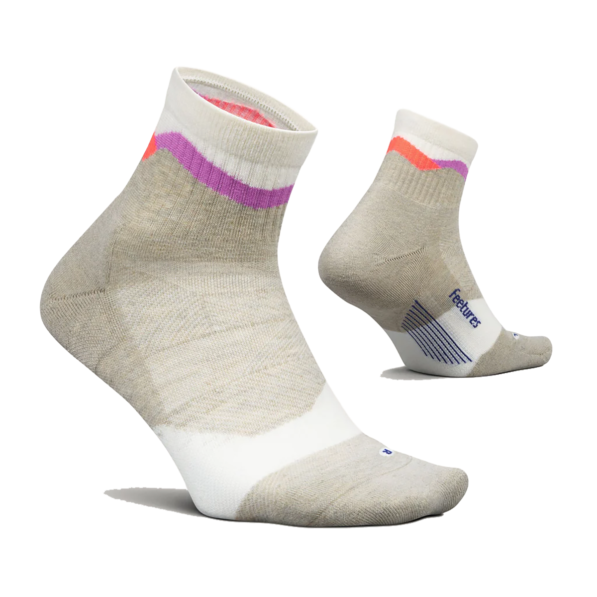 Feetures Trail Max Cushion Quarter