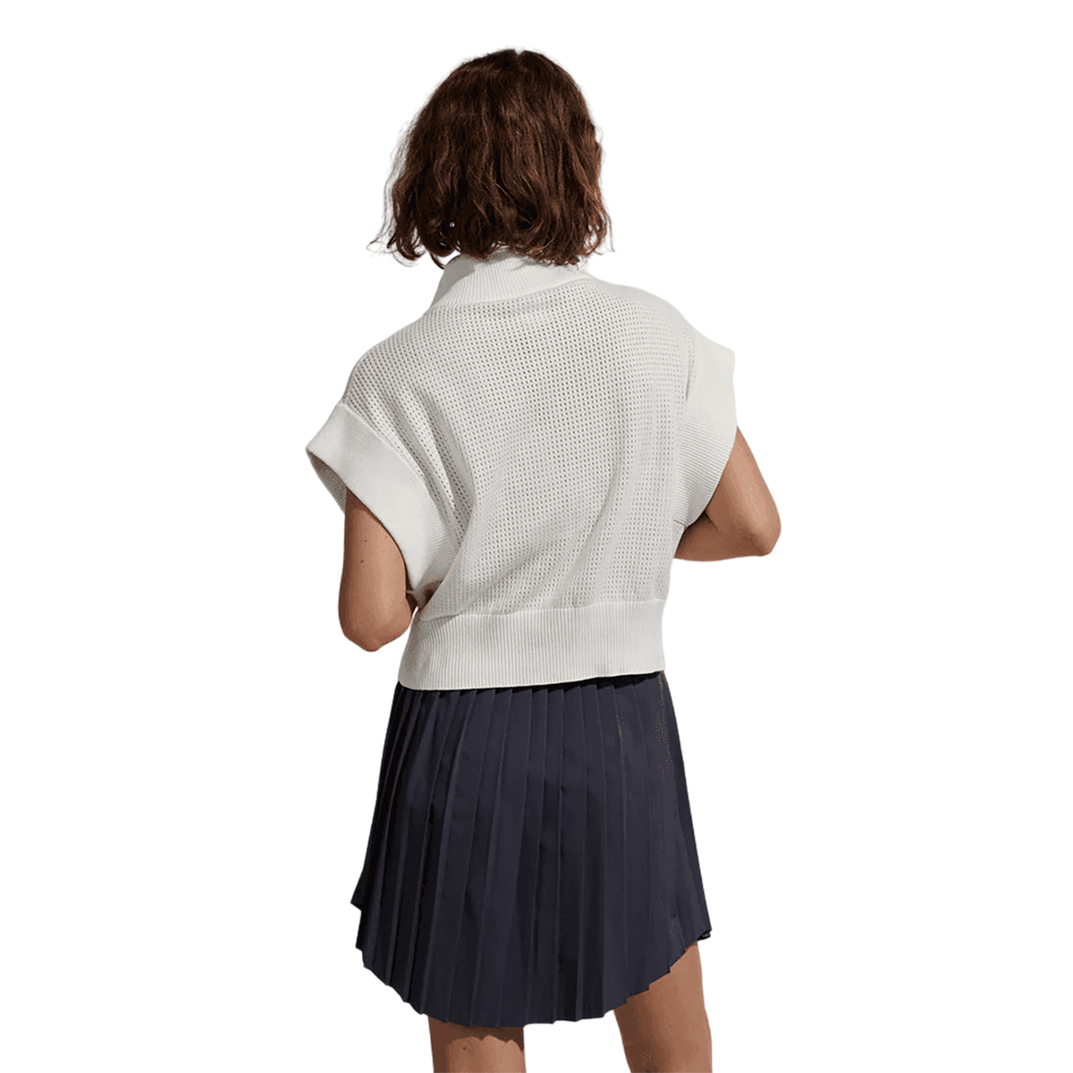 Varley Fulton Cropped Knit Shortsleeve