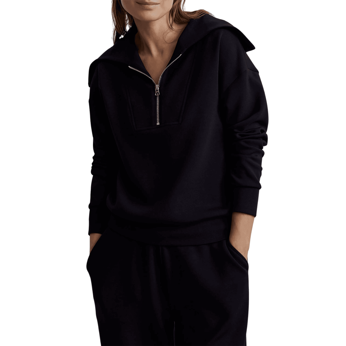 Varley Yates Half Zip Sweat Pullover