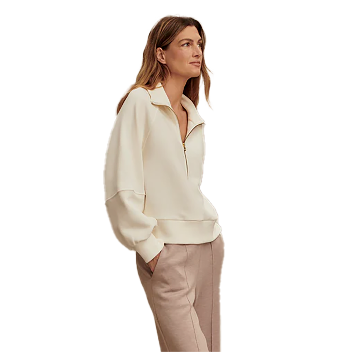 Varley Milano Half Zip Sweat