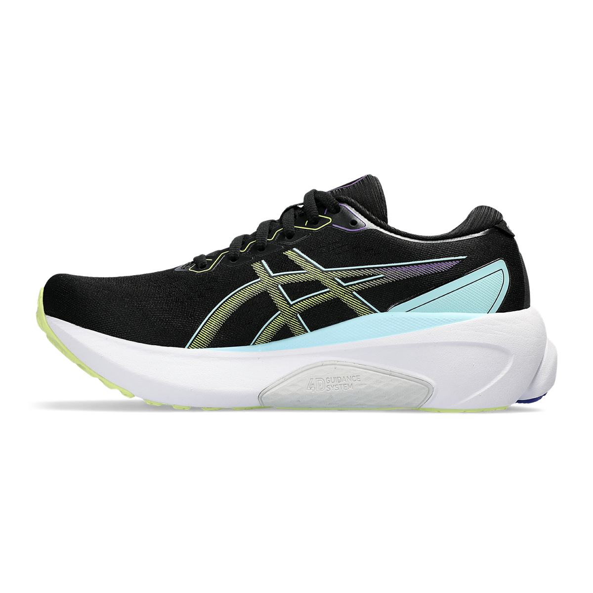 Asics Gel Kayano 30 - Black - Glow Yellow