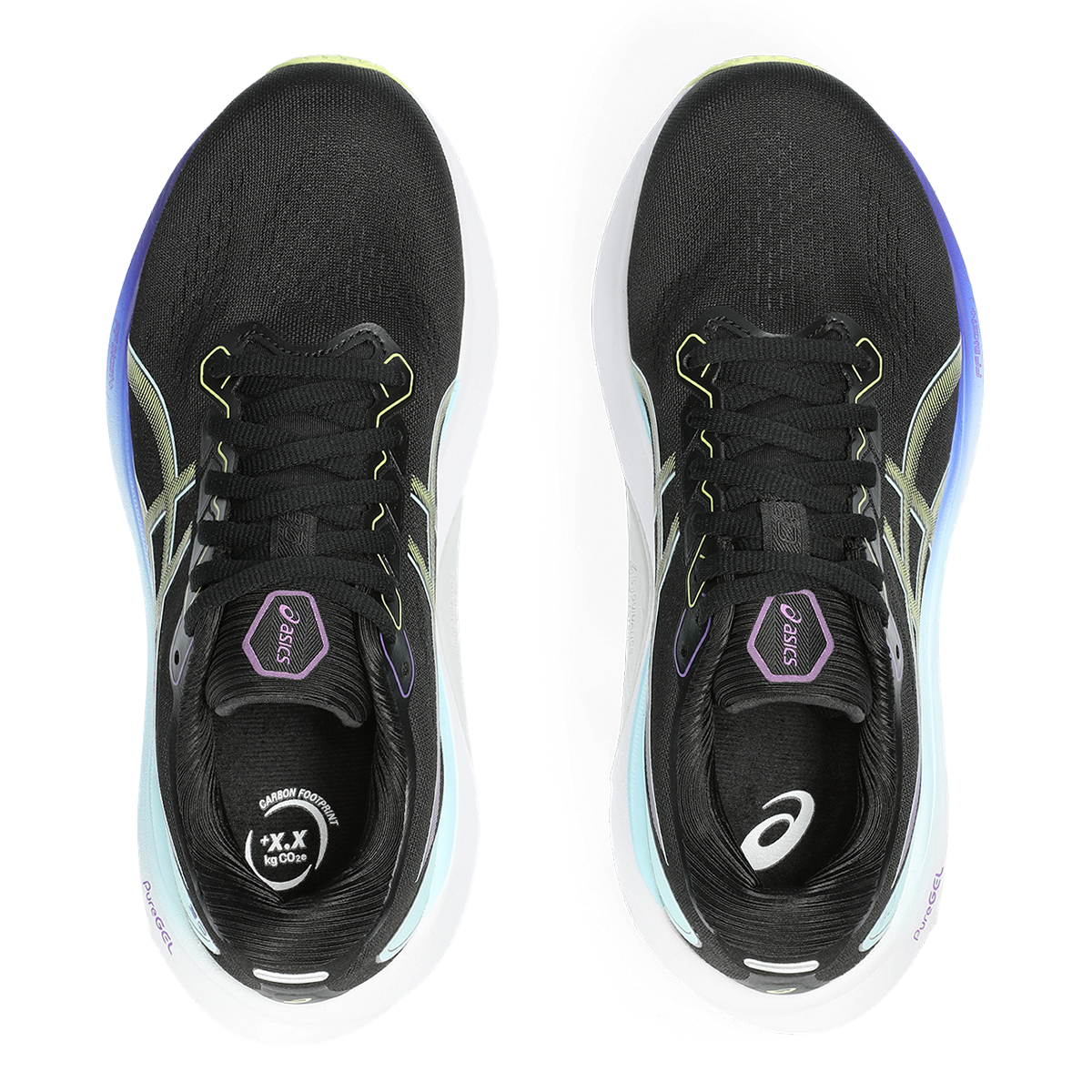 Asics Gel Kayano 30 - Black - Glow Yellow