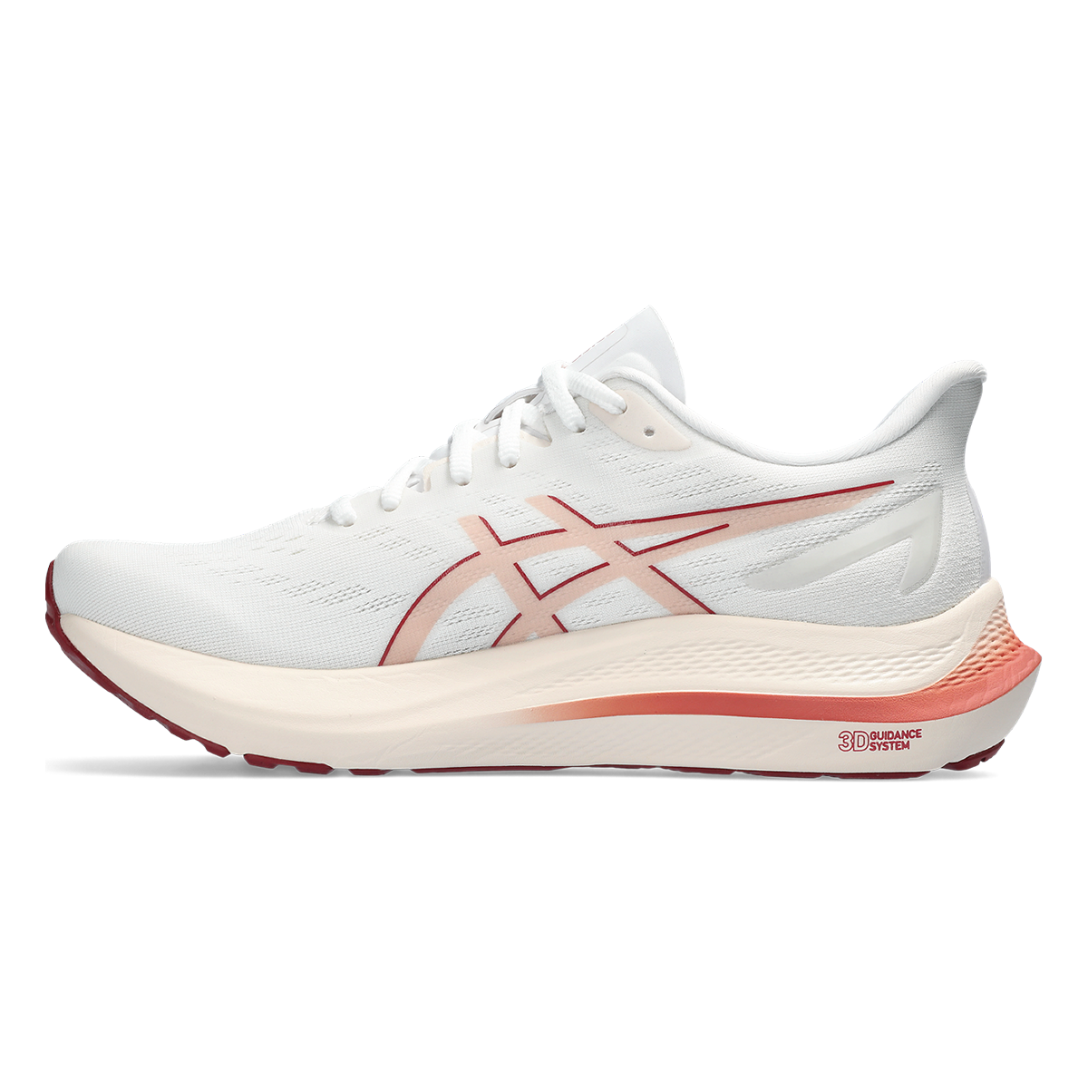 Asics GT 2000 12 - White - Light Garnet