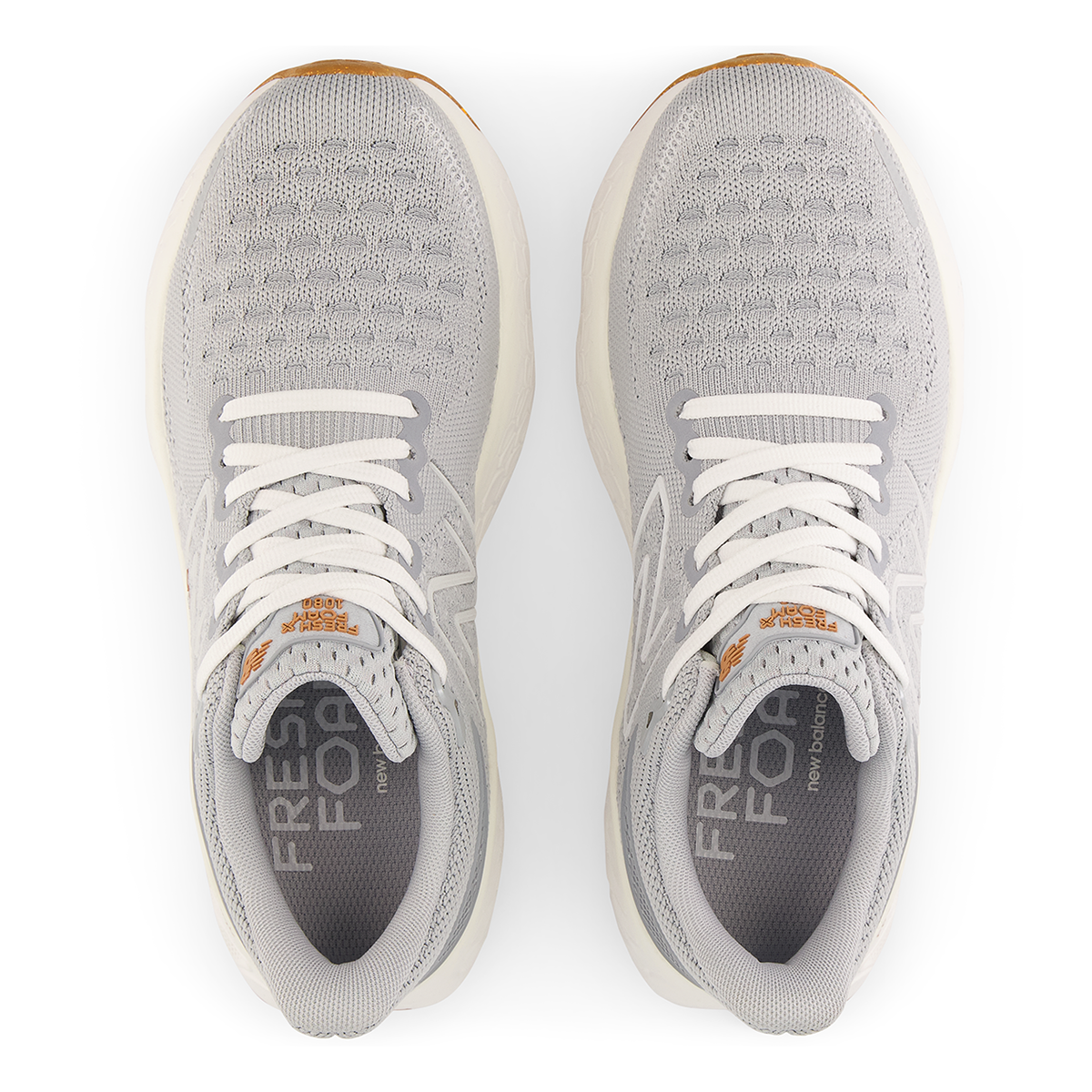 New Balance Fresh Foam X 1080 V12 - Grey - Sea Salt - Copper Metallic