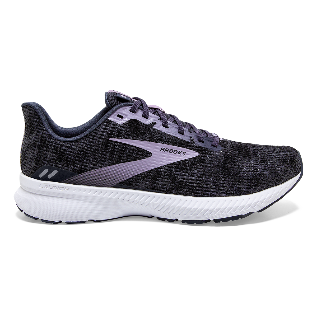 Brooks Launch 8 - Black - Ombre - Iris