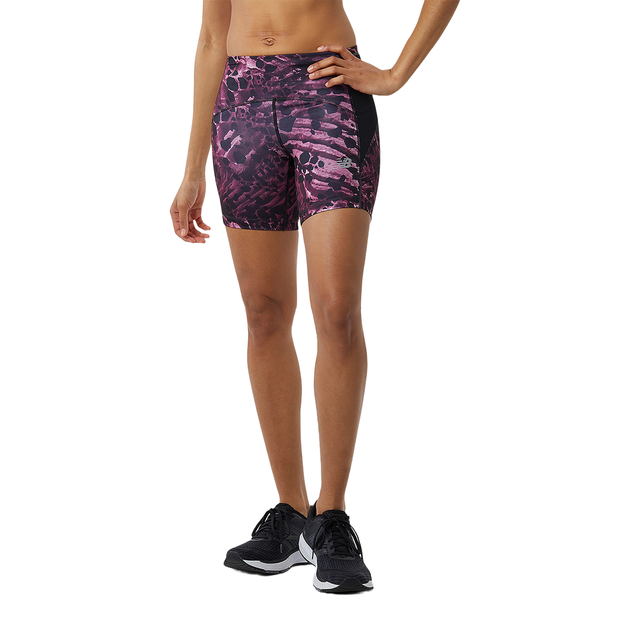 New Balance Printed Impact Run Fitted Short