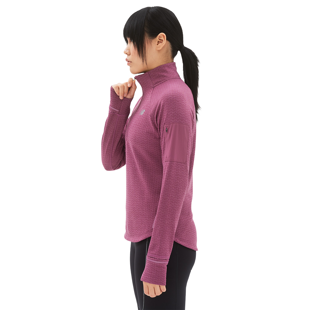 New Balance NB Heat Grid Half Zip Pullover