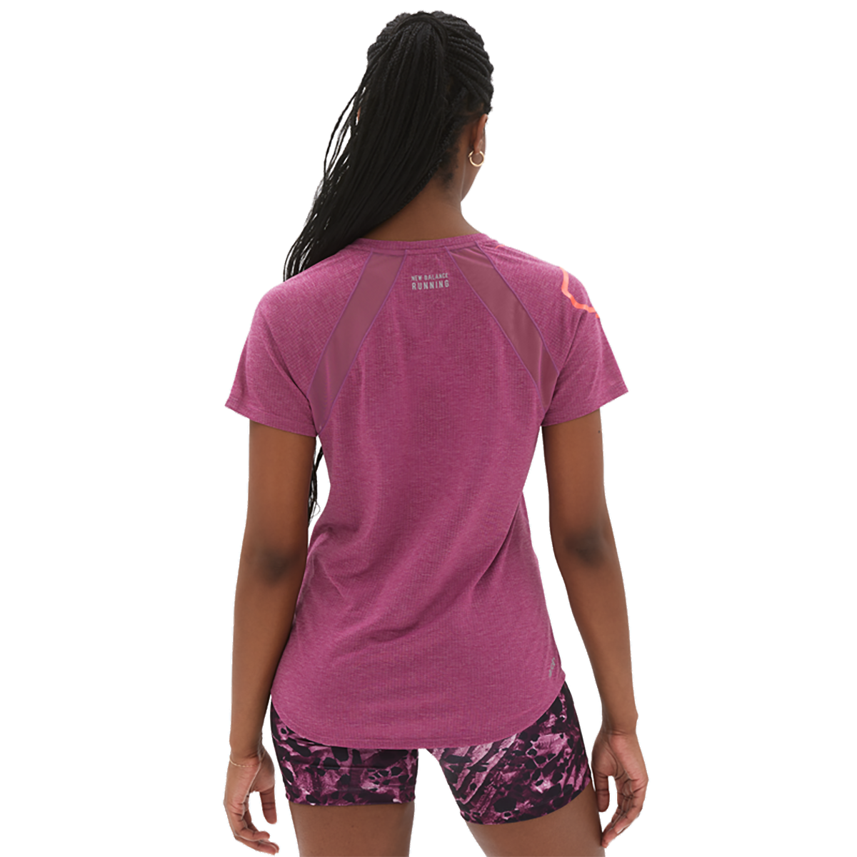 New Balance Printed Impact Run Shortsleeve