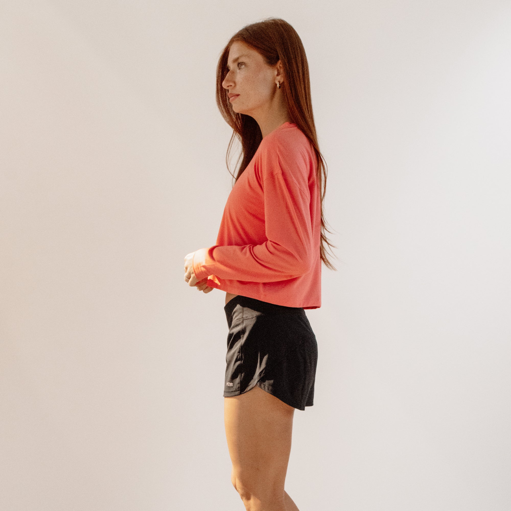 F2R Essential Run Crop Longsleeve Tee