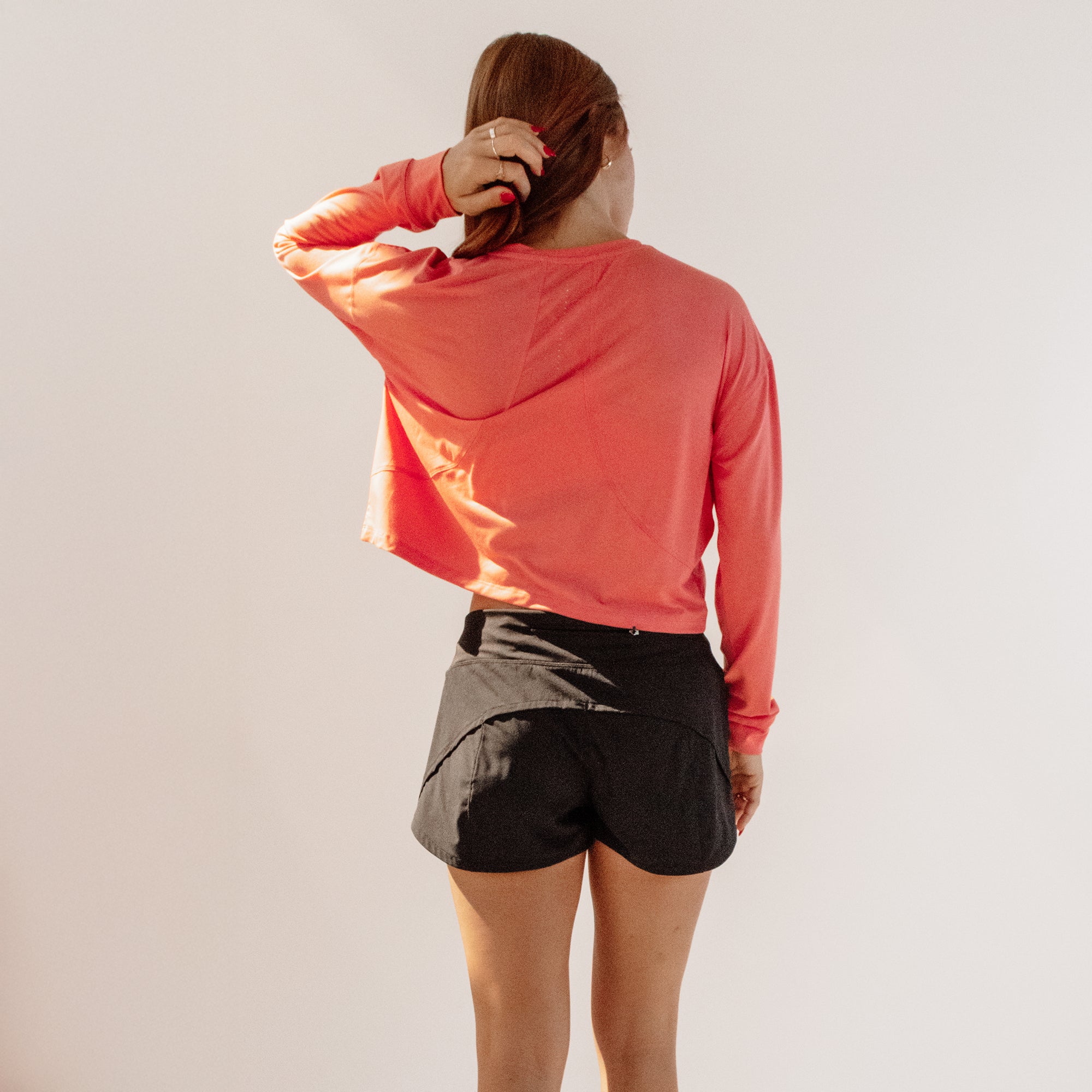 F2R Essential Run Crop Longsleeve Tee