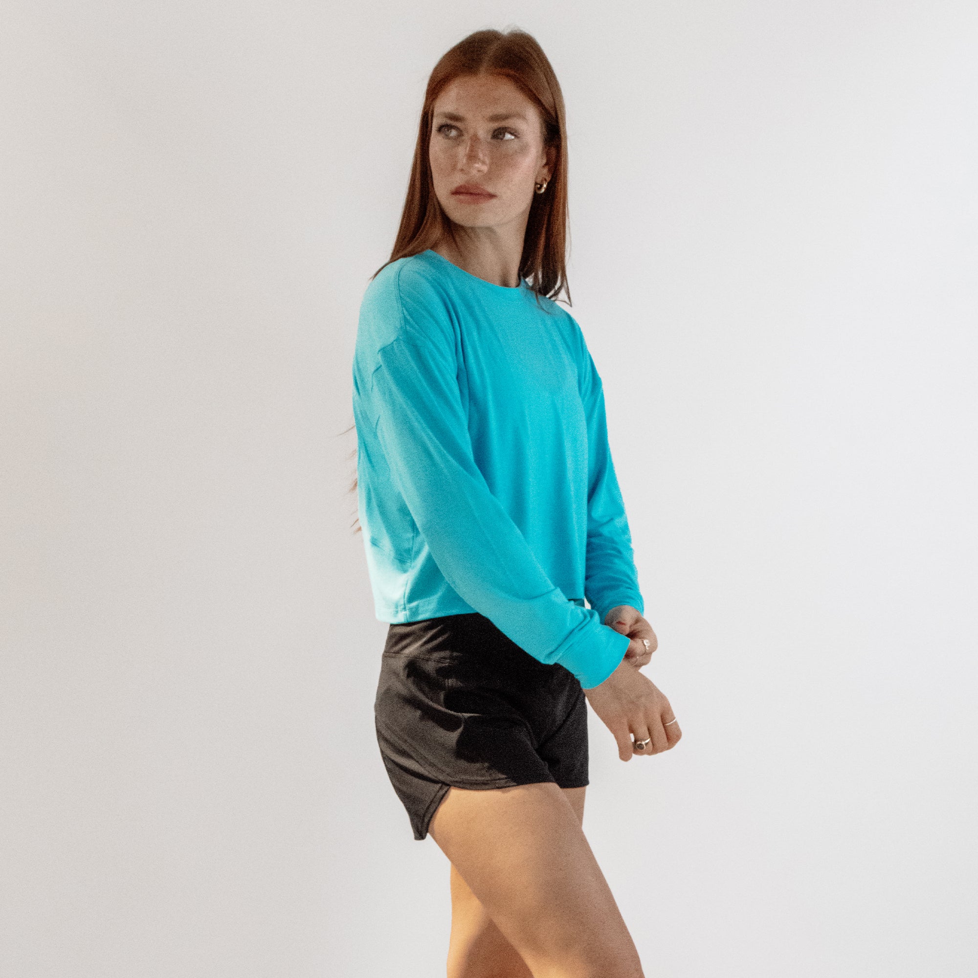 F2R Essential Run Crop Longsleeve Tee