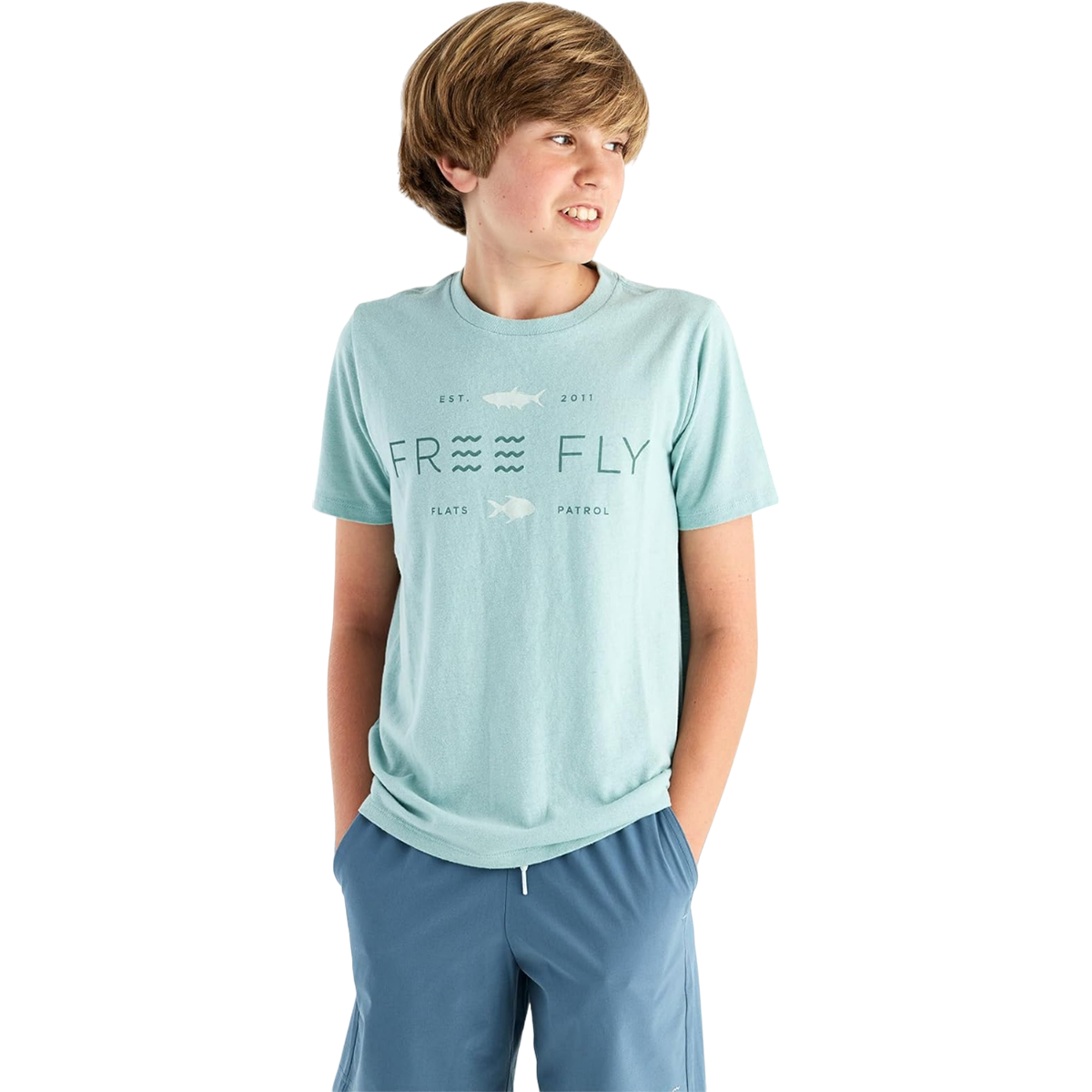 Free Fly Youth Tropic Hangout Shortsleeve Tee