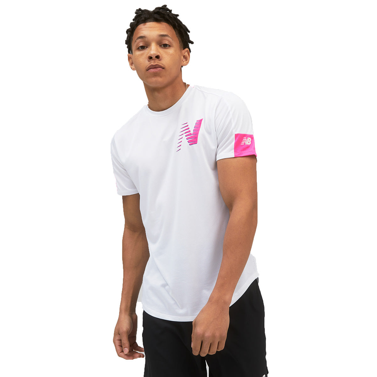 New Balance Printed Fast Flight Shortsleeve