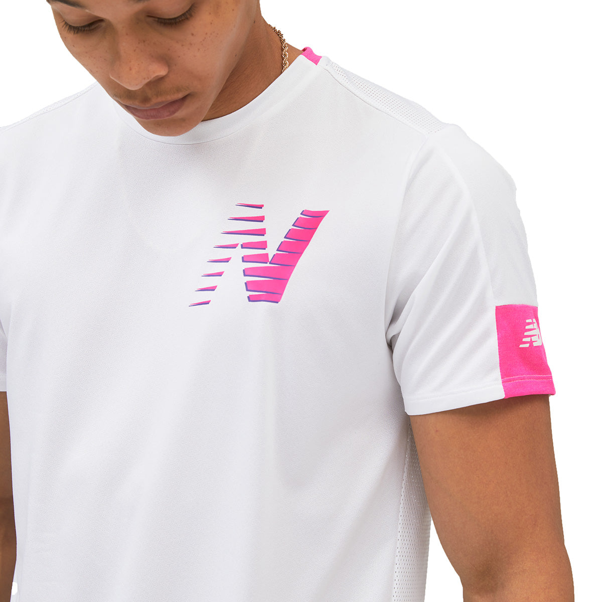 New Balance Printed Fast Flight Shortsleeve