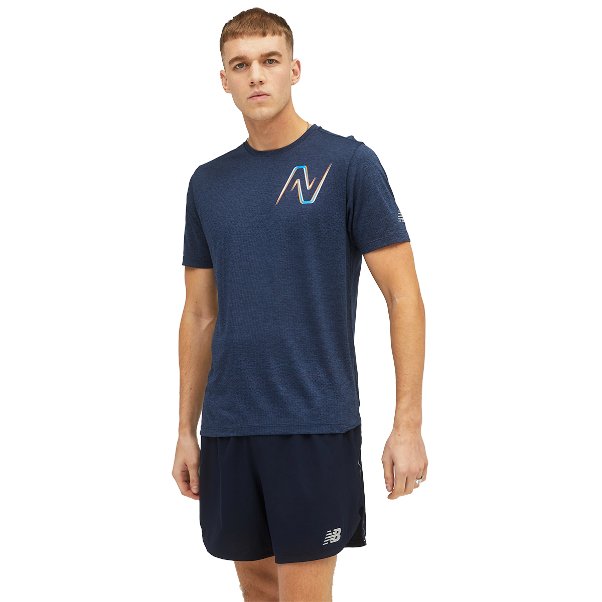 New Balance Graphic Impact Run Shortsleeve