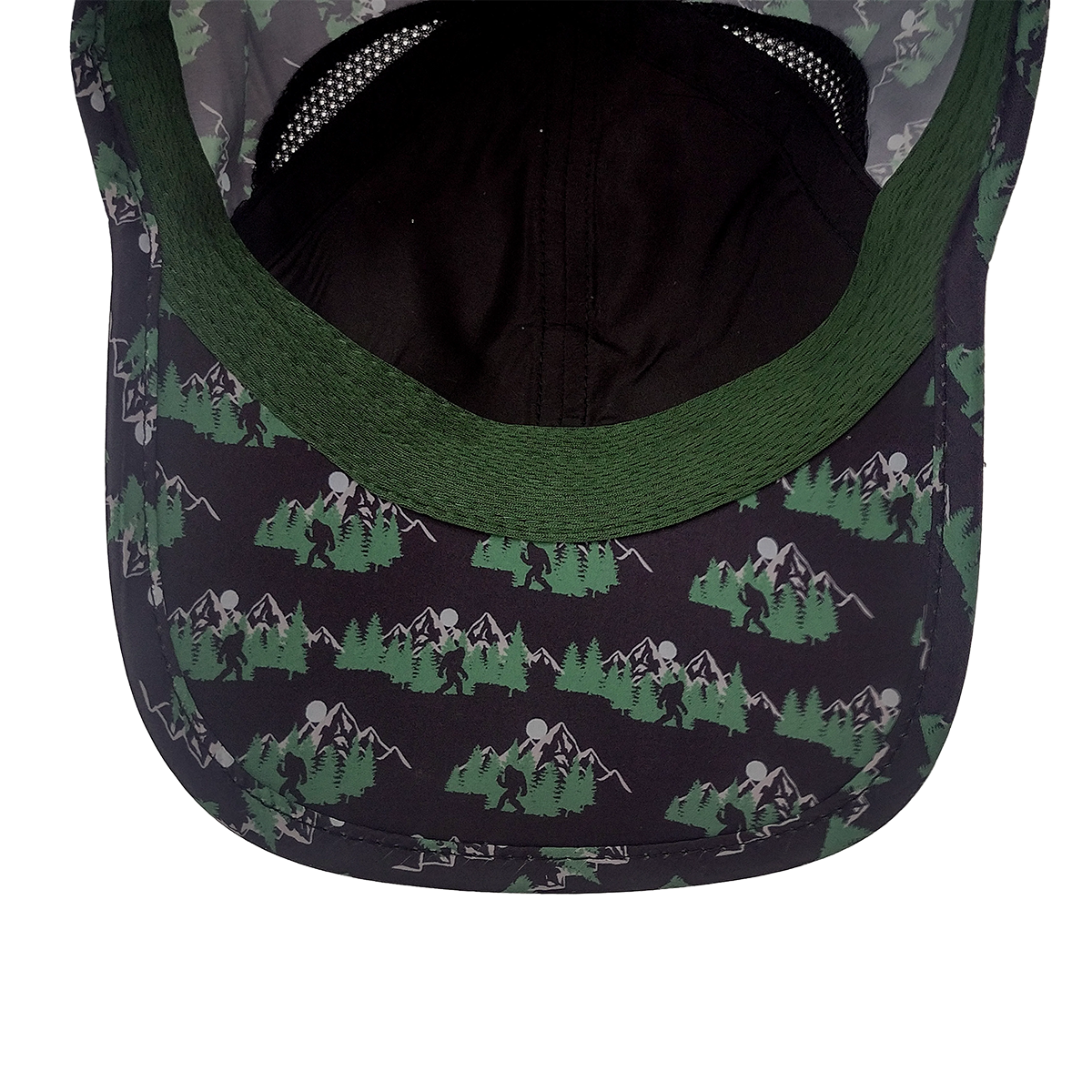 Sprints Race Day Hat Green Silver Unisex