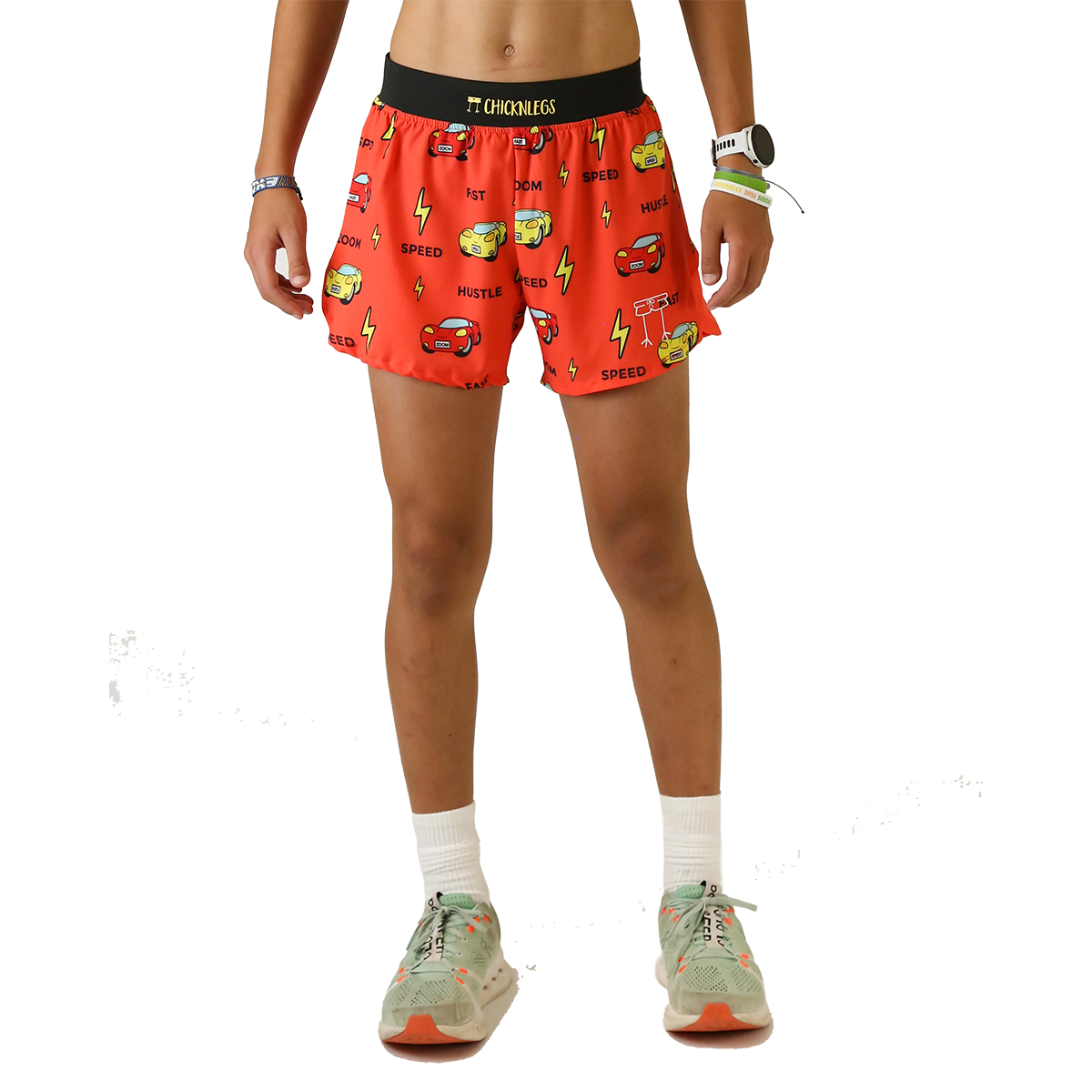 ChicknLegs 4" Half Split Shorts