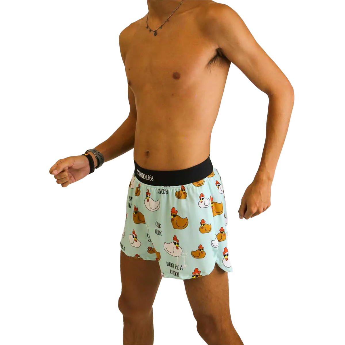 ChicknLegs 4" Half Split Shorts