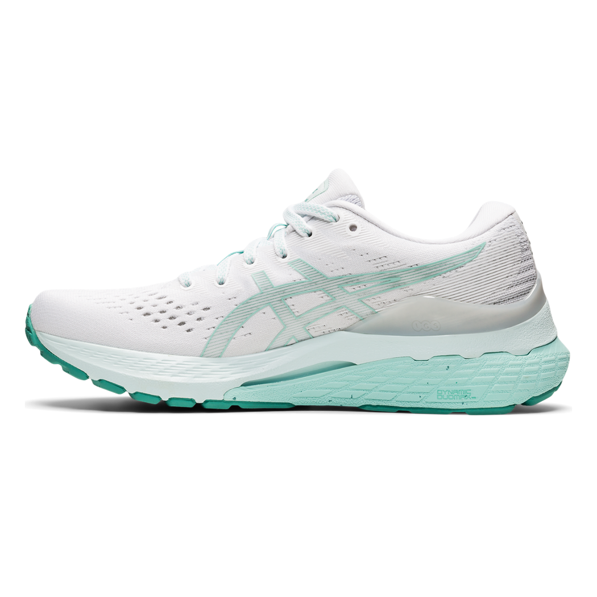 Asics Gel Kayano 28 - White - Oasis Green