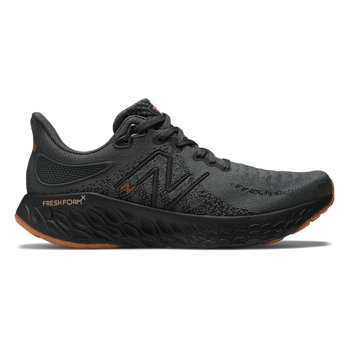 New Balance Fresh Foam X 1080 V12 - Blacktop - Black - Copper Metallic