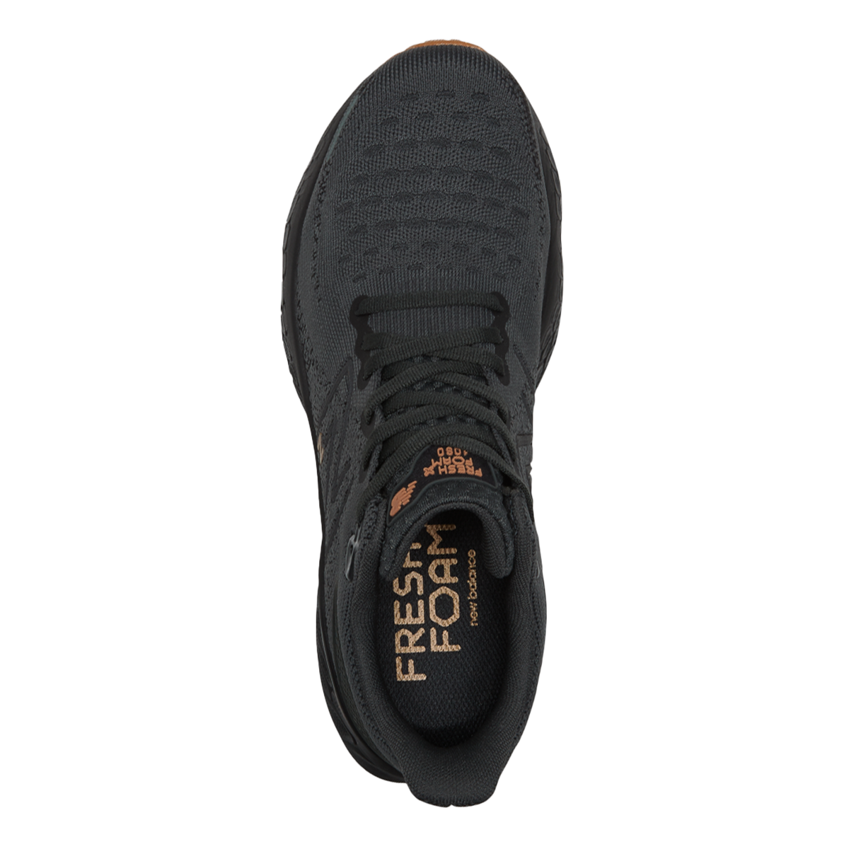 New Balance Fresh Foam X 1080 V12 - Blacktop - Black - Copper Metallic