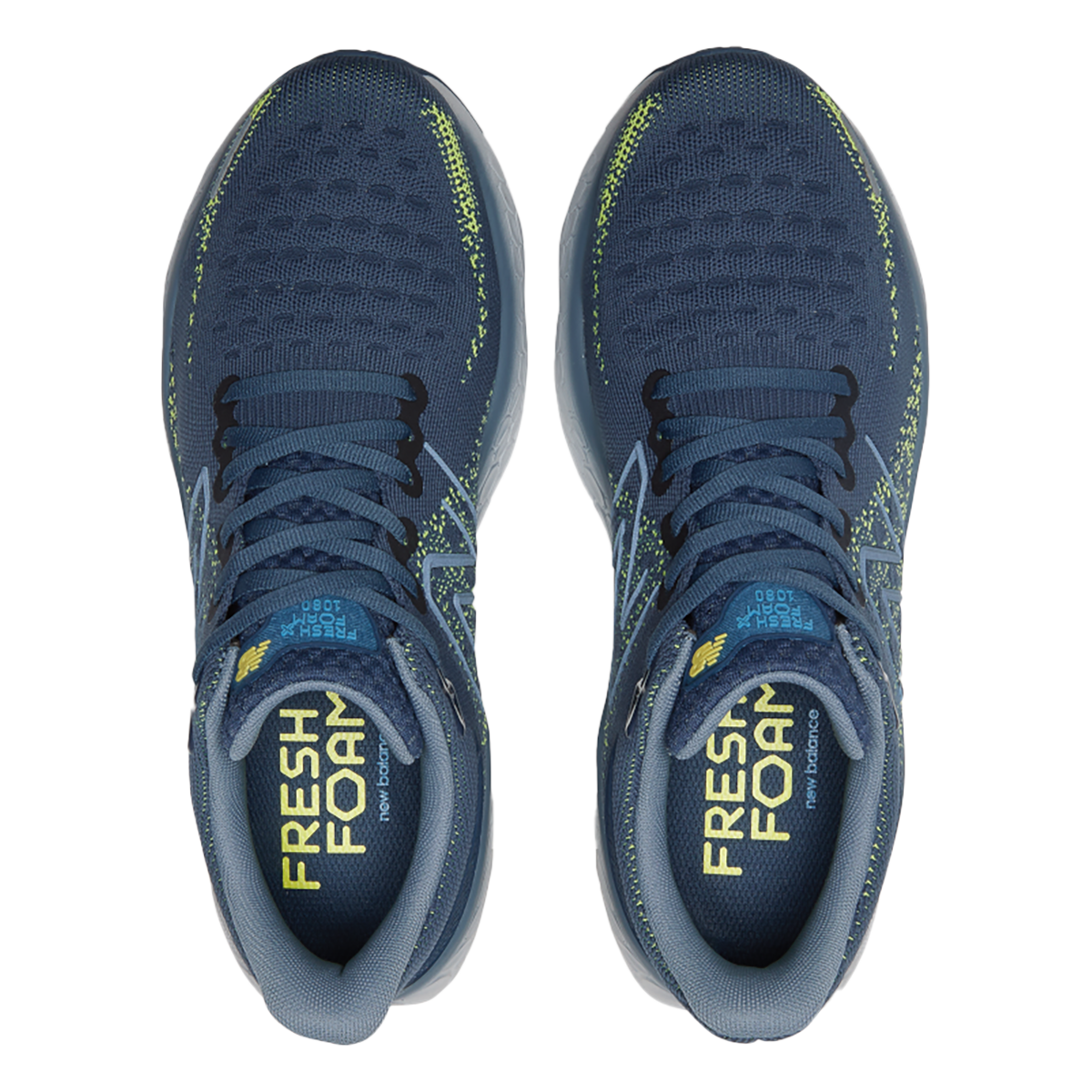 New Balance Fresh Foam X 1080 V12 - Vintange Indigo - Cosmic Pineapple - Arctic Grey