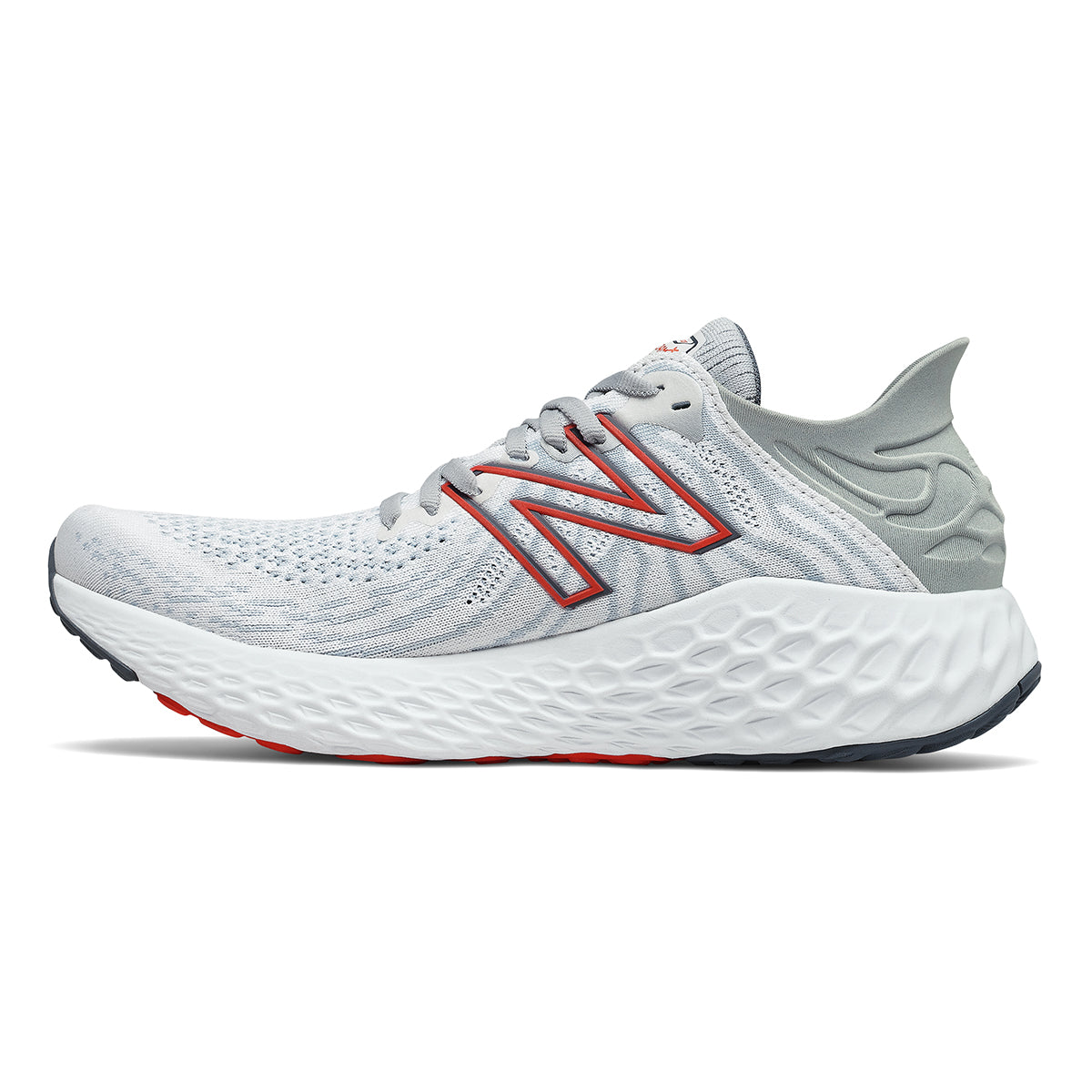 New Balance 1080 V11 - White - Ghost Pepper