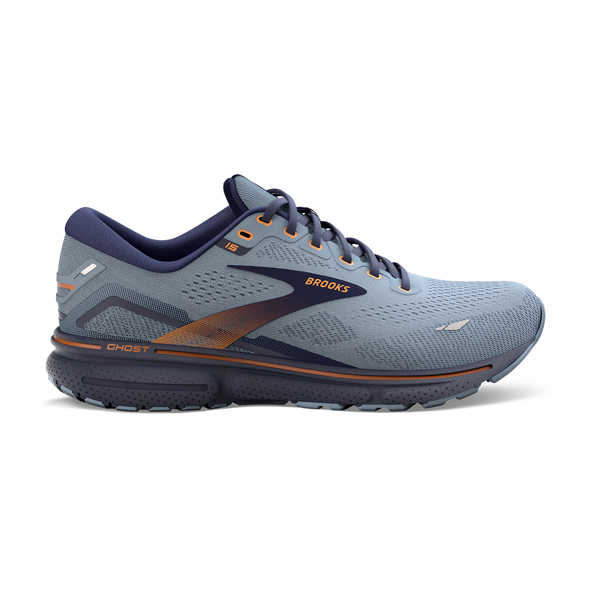 Brooks Ghost 15 - Flintstone - Peacoat - Oak