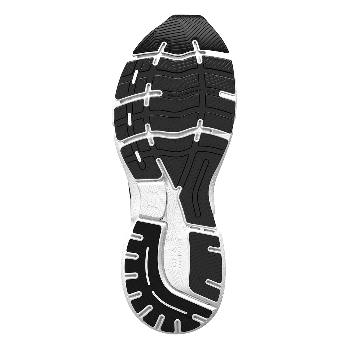 Brooks Ghost 15 - Peacoat - Silver - White