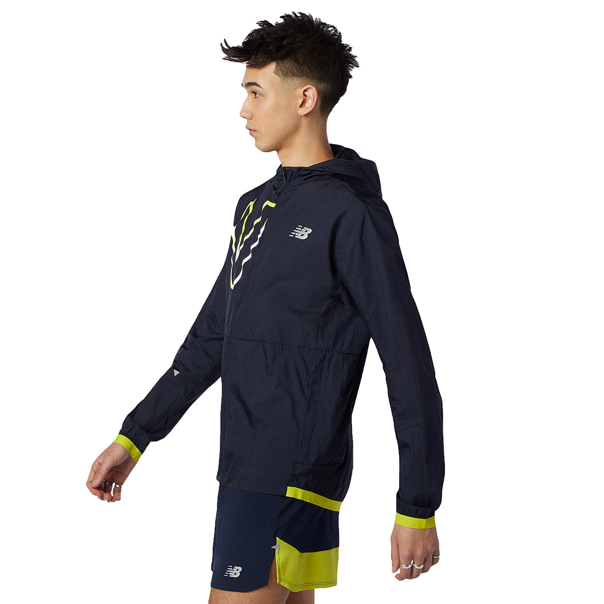 New Balance Printed Impact Run Light Pack Jacket