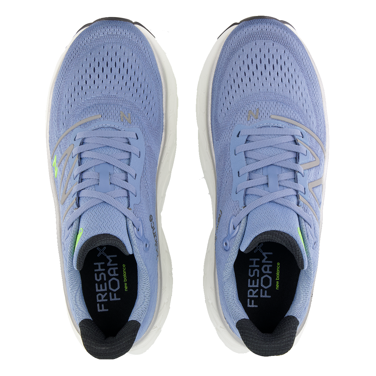 New Balance Fresh Foam X More V4 - Mercury Blue - Dark Silver Metallic
