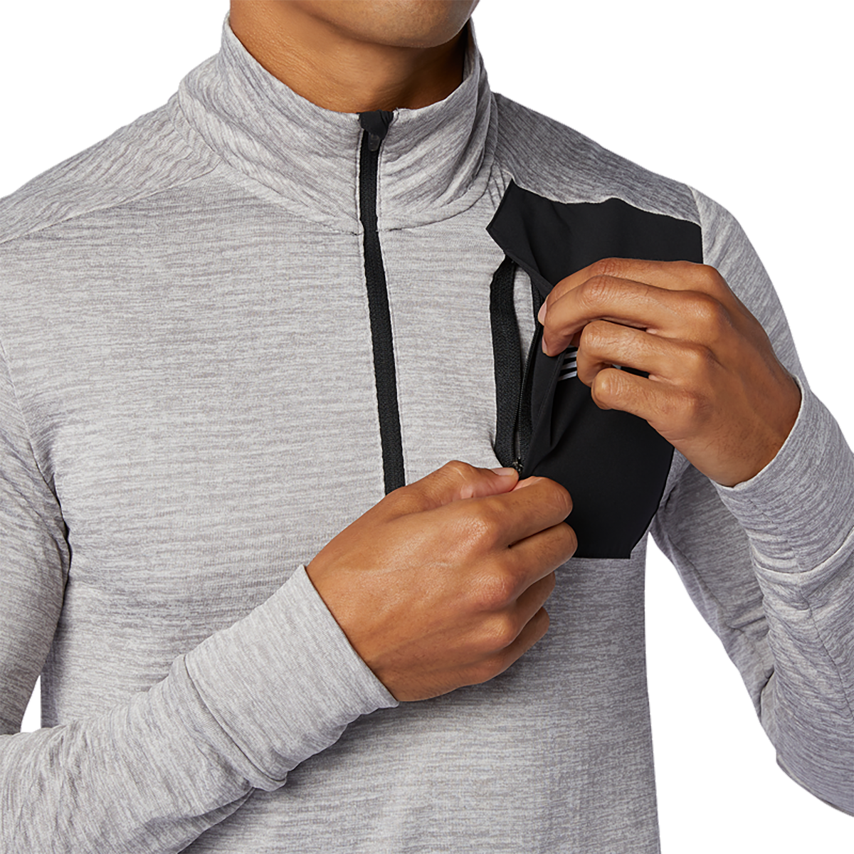 New Balance NB Heat Grid Half Zip Pullover